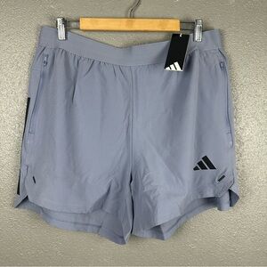 adidas Power 3Stripes PrimeLift Athletic Shorts Men’s Purple Training JI8208